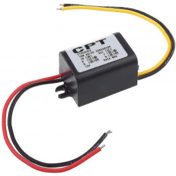 Convertidor de Voltaje 12V a 9V Negro