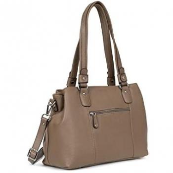 Sac porté épaule en cuir Hexagona Confort