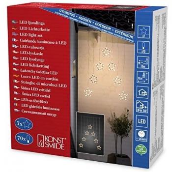 Tenda luminosa a LED con 70 luci