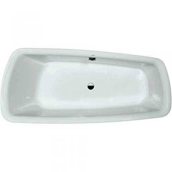 Bañera Laufen Palomba con Marco de Pies 1800×800×455 Blanco, Borde 80 mm
