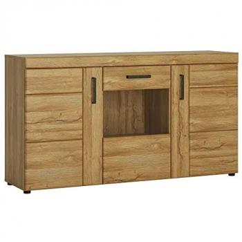 Vitrinen-Sideboard Grandson Eiche Nb. CARIATI-129