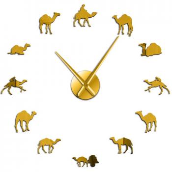 Reloj de Pared Camel Espejo Sin Tic-Tac