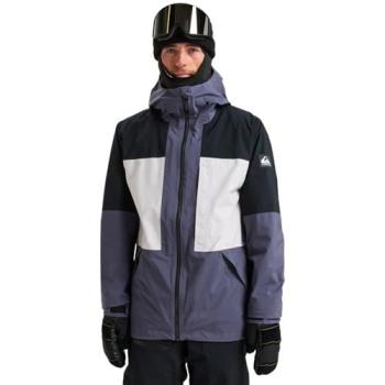 Forever Stretch Quiksilver Gore‑Tex Giacca M – Cappuccio Blu Nera Bianco