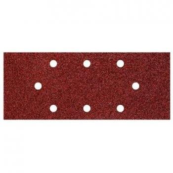 Wolfcraft hojas de lija de corindón 180 grano perforadas PACK 5