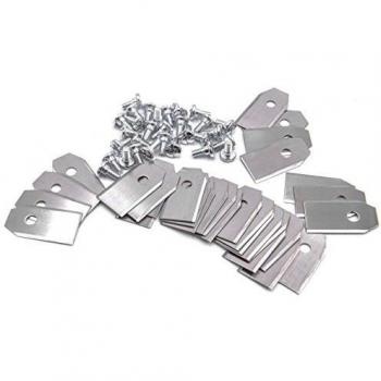 30x lame compatibile con McCulloch rob R600, rob R800, rob R1000 tosaerba