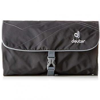 Deuter Reisebeutel Wash Bag II – Black‑Titan, 20 x31 x4 cm
