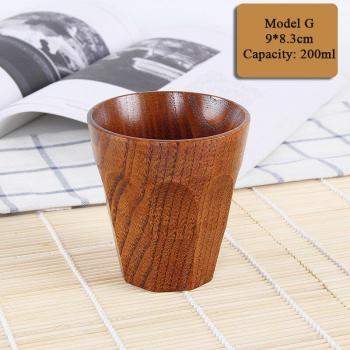 Mug en bois fait main pour thé en plein air