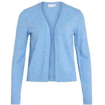 Vila Ril Short Cardigan Blissful Blue / Light Melange – W/M – Size M