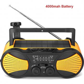 Rechargeable Solar Power Bank with Flashlight