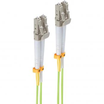 OM5 Duplex Patch Cable LC/LC 50/125µ 5m Lime Green