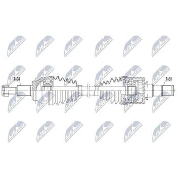 Essieu de propulsion NTY NPW-MZ-080