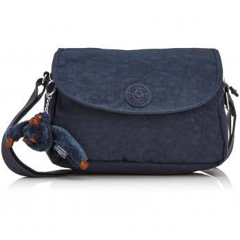 Bolso de hombro Kipling CAYLEEN para mujer, color True Blue, 26x18x9 cm