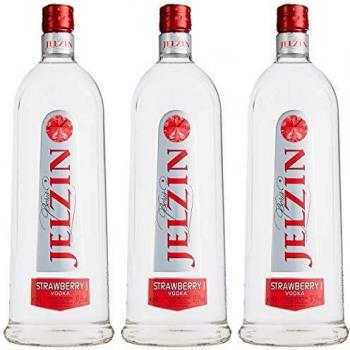 Jelzin Erdbeer Vodka (3 x 1 l)