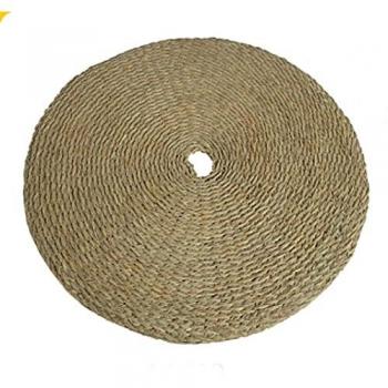 Alfombra Redonda Trenzada de Fibra Natural Ø180cm