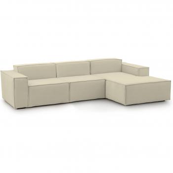 Sofá Beige Dmora – Estilo Italiano y Confort