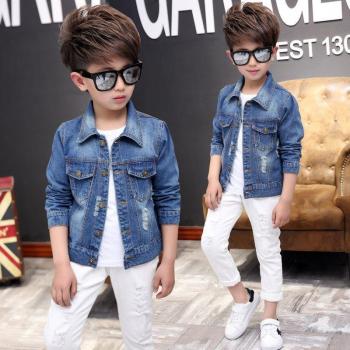 Washed Denim Jacket for Kids