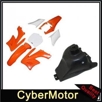 Plastic Fairing and Gas Tank for Apollo KXD Orion Mini Dirt Bikes
