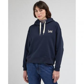 Lee Women's Hoodie Essential Azul Marino S
