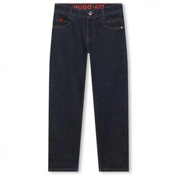 Pantalon Hugo Streetwear Bleu Marine