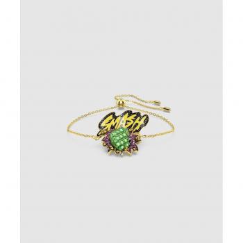 Bracciale Marvel Hulk Swarovski Placcato Oro