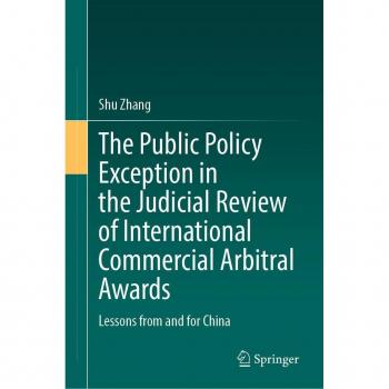 Vitalsource Technologies, Inc. The Public Policy Exception in the Judicial Review of International Commercial Arbitral Awards
