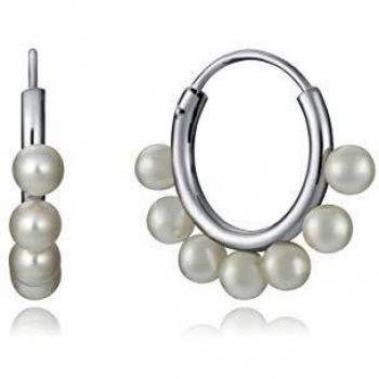 Pendientes Viceroy Aros Perlas TREND 4095E000-68 Mujer
