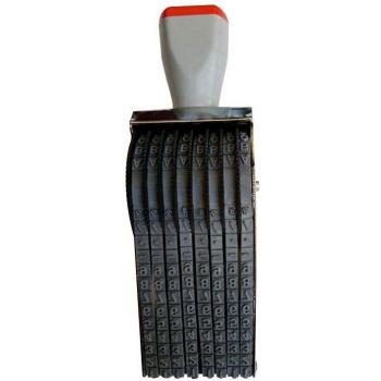 8-Digit Number and Letter Stamp