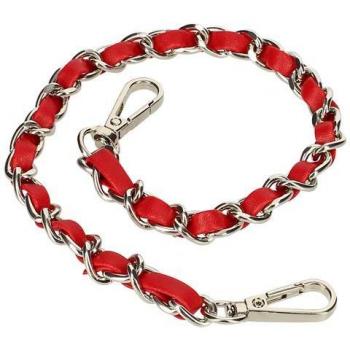 Rotes Avizar Handykette – 40 cm, geflochtenes Design