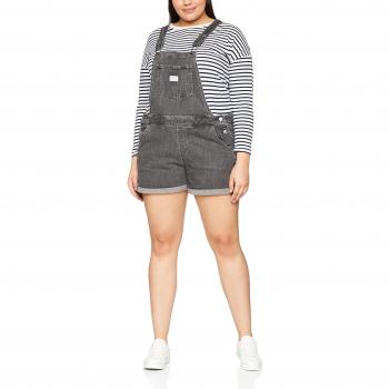 Levi's Plus Size Women's Pl Black Denim Playsuit, Stoop Kid Limited Edition