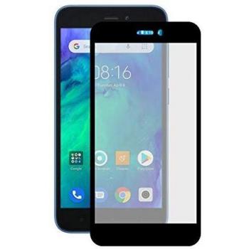Protector de pantalla para xiaomi redmi go, vidrio templado, grosor 0.33 mm, negro