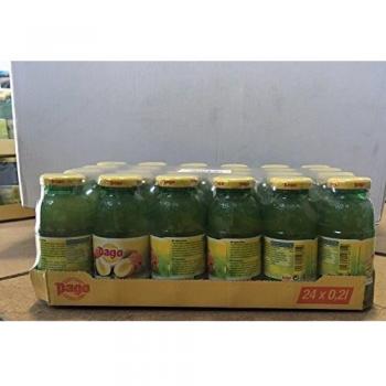 Glasflasche Fruchtsaft Pago Pfirsich 20 x 24 cl