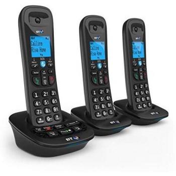 BT3950 Trio Handset Pack Home Phone with Nuisance Call Blocking