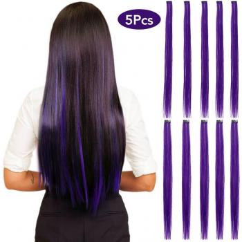 Extensions colorées à clip 24 pouces
