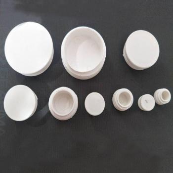Capuchons en plastique blanc pour chaises et tables, 80 pièces