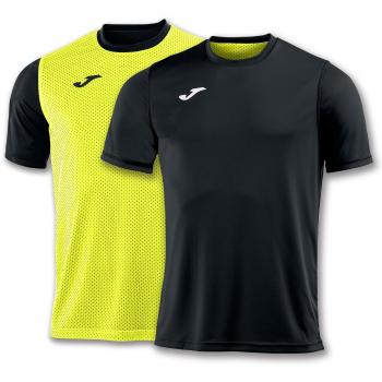 T-Shirt Joma Combi M/C Niños Negro-Amarillo