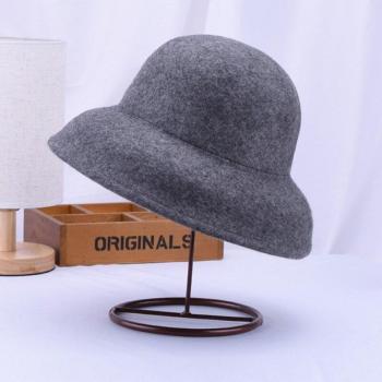 Wool Felt Cloche Hat for Women