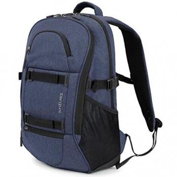 Targus Urban Explorer and Travel Commuter Backpack with Protective Sleeve Designed for Outdoor Commute fits up to 15.6-Inch Laptop, Blue (TSB89702EU)
