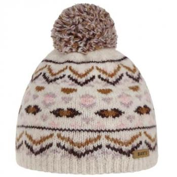 Bonnet Barts Mayao crème avec pompon pour enfant