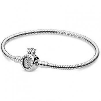 Pandora Moments Pulsera de Joyería Plata esterlina 598286CZ para Mujer
