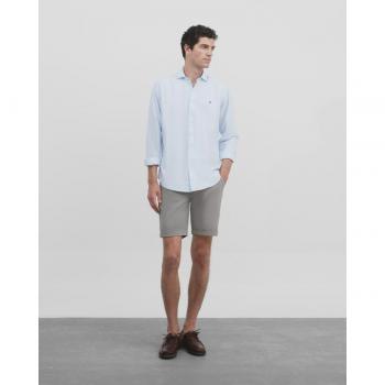 Bermuda Grises Silbon Hombre Elegante