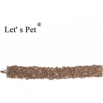 20x2cm Wooden Chew Toy Perch
