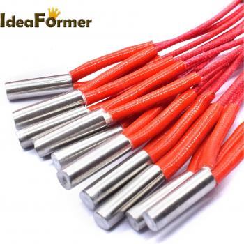 2Pcs 12V 24V Ceramic Cartridge Heater 6x20mm for 3D Printer Extruder