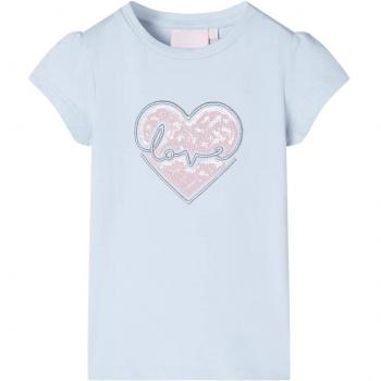 Light Blue Youth T-Shirt Size 140