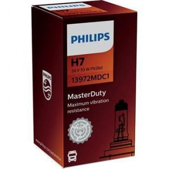 Philips H7 Halógeno MasterDuty 130% 3200K