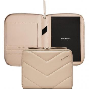 Triga Conference Folder beige femme Hugo Boss