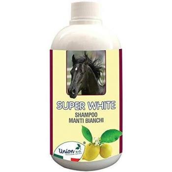 Shampooing Brillance Blanche pour Chevaux 500 ml