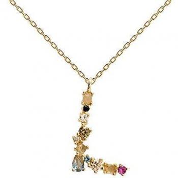 Collar de Joyas para Mujer Letra L PDPAOLA