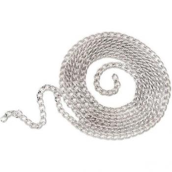Kette silber 1m für Schmuckdesign