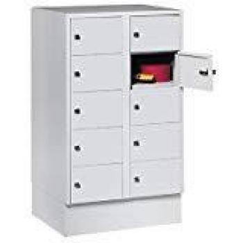 Certeo Armadio a piccoli scomparti Wolf 10 scomparti