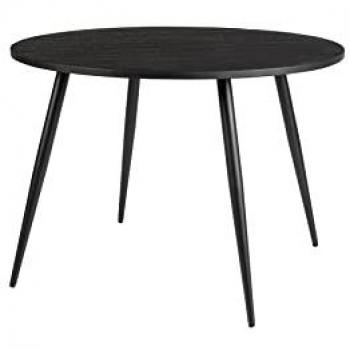 Stilren Svart Bordsdesign 110 cm